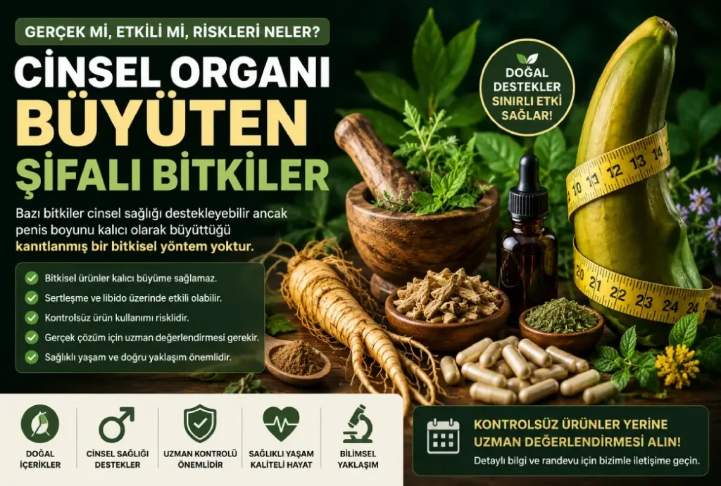 Cinsel Organı Büyüten Şifalı Bitkiler