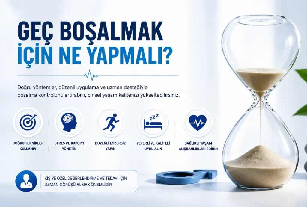 Geç Boşalmak İçin Ne Yapmalı?