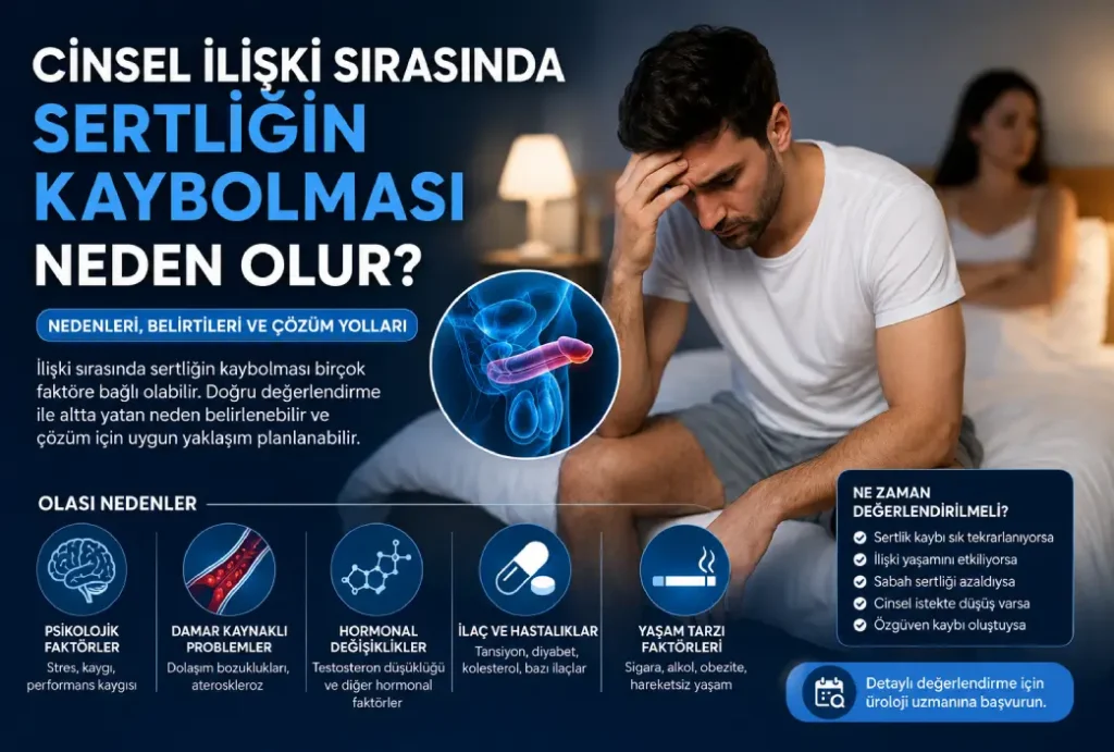 Cinsel İlişki Sırasında Sertliğin Kaybolması