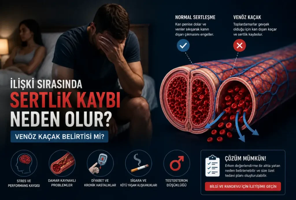 İlişki Sırasında Sertlik Kaybı Neden Olur?
