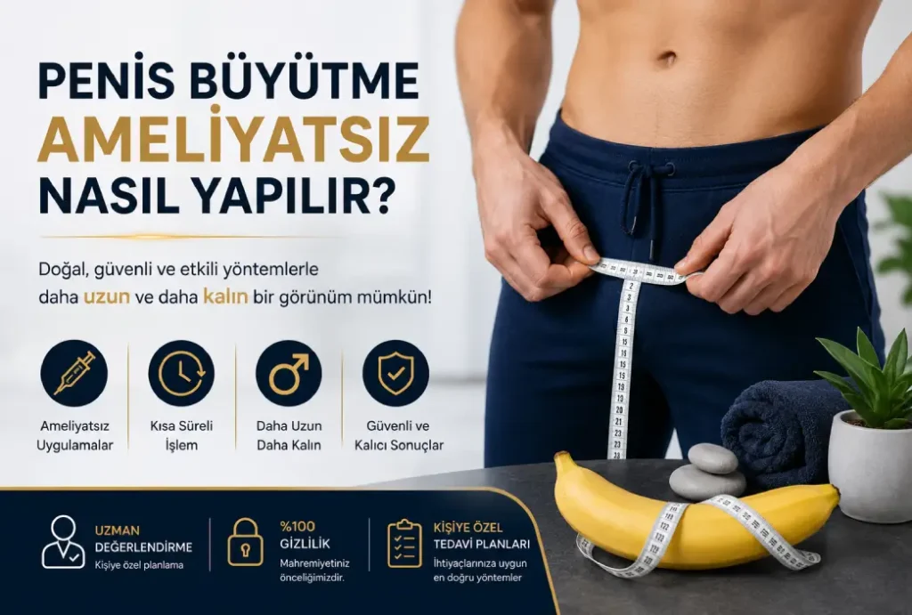 Penis Büyütme Ameliyatsız Nasıl Yapılır?