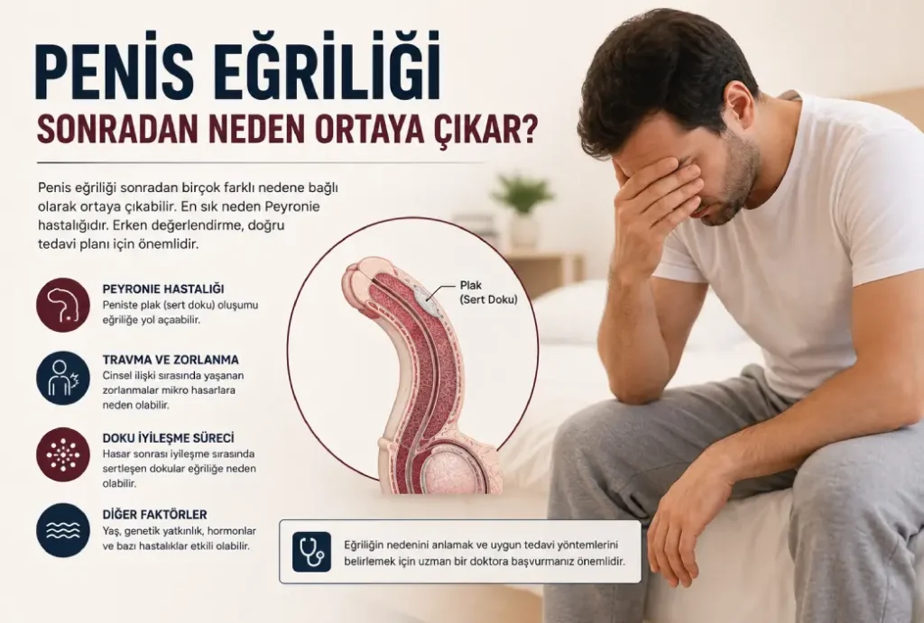 Penis Eğriliği Sonradan Neden Ortaya Çıkar? 