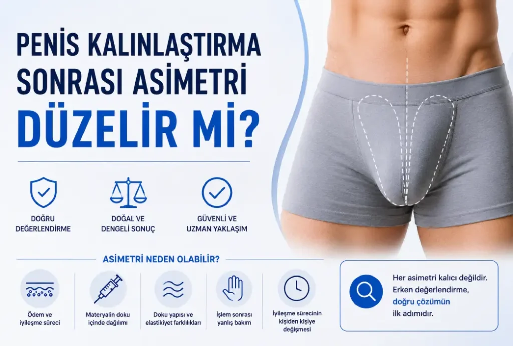 Penis Kalınlaştırma Sonrası Asimetri 