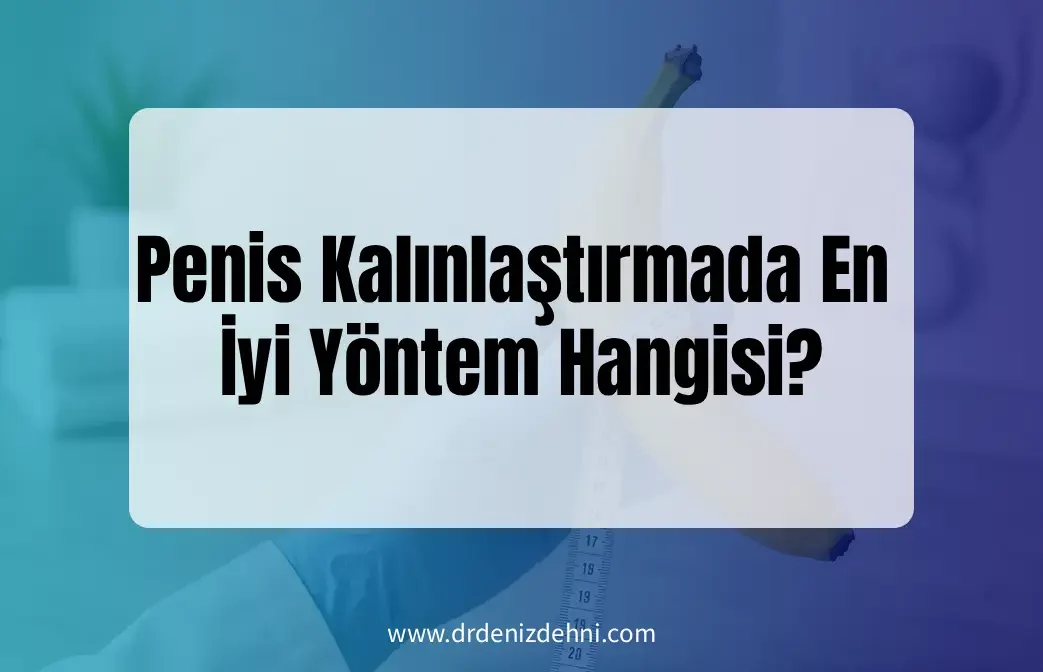 Penis Kalınlaştırmada En İyi Yöntem