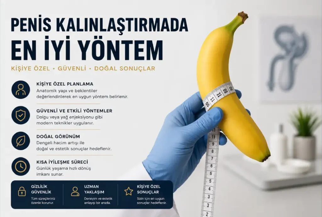 Penis Kalınlaştırmada En İyi Yöntem