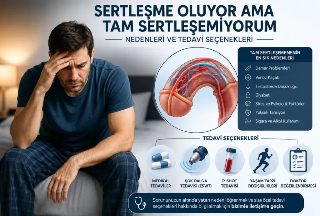 Sertleşme Oluyor Ama Tam Sertleşemiyorum?