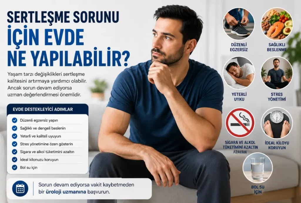 Sertleşme Sorunu İçin Evde Ne Yapılabilir?
