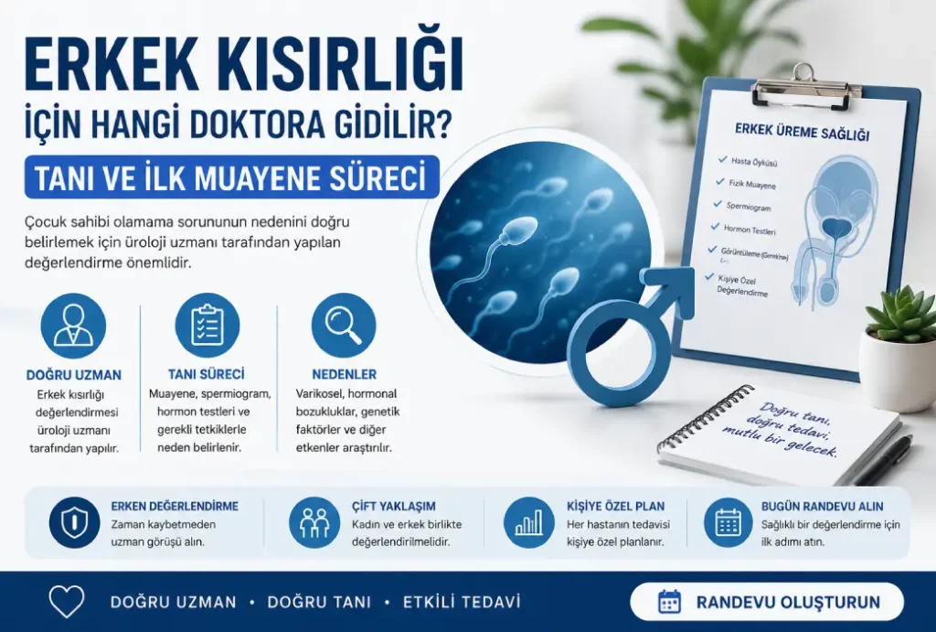 Erkek Kısırlığı İçin Hangi Doktora Gidilir?