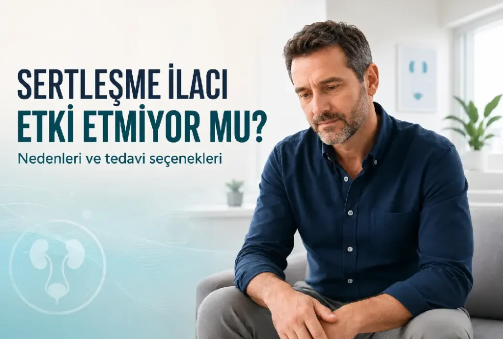 Sertleşme İlacı Etki Etmiyor