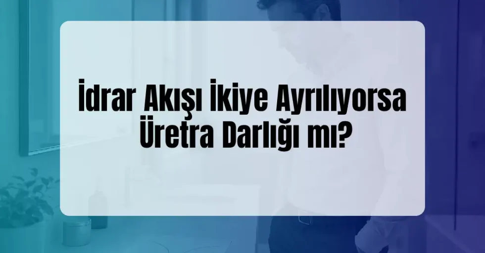 İdrar Akışı İkiye Ayrılıyorsa
